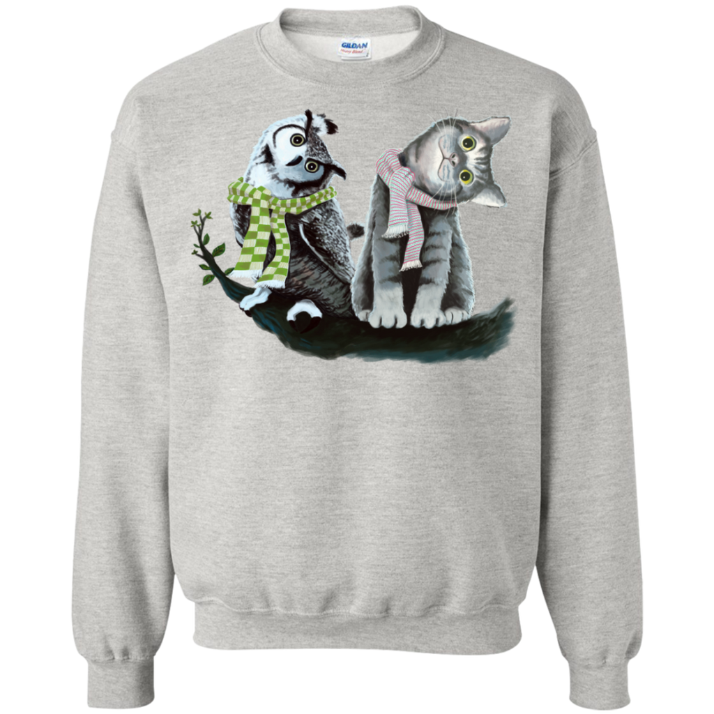 cat and owl T-Shirt