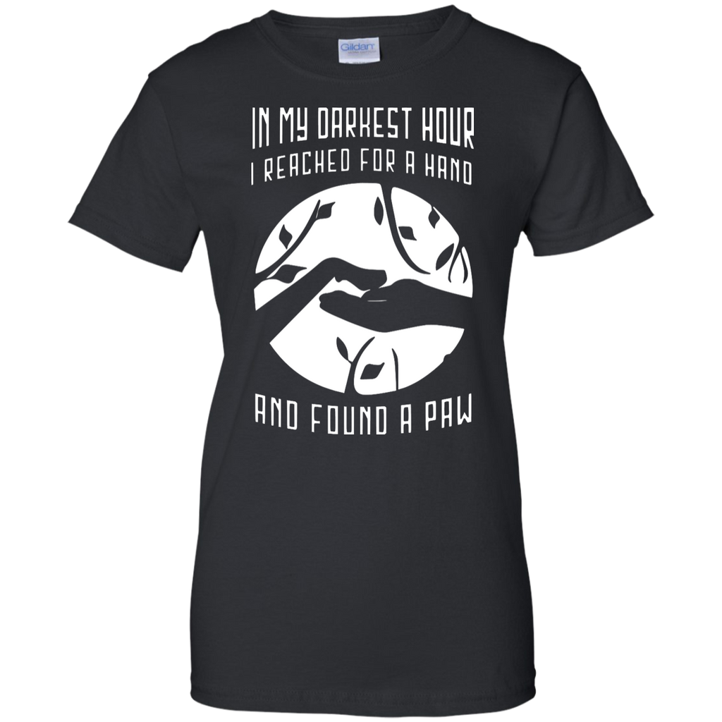 i reached for a hand and found a paw T-Shirt