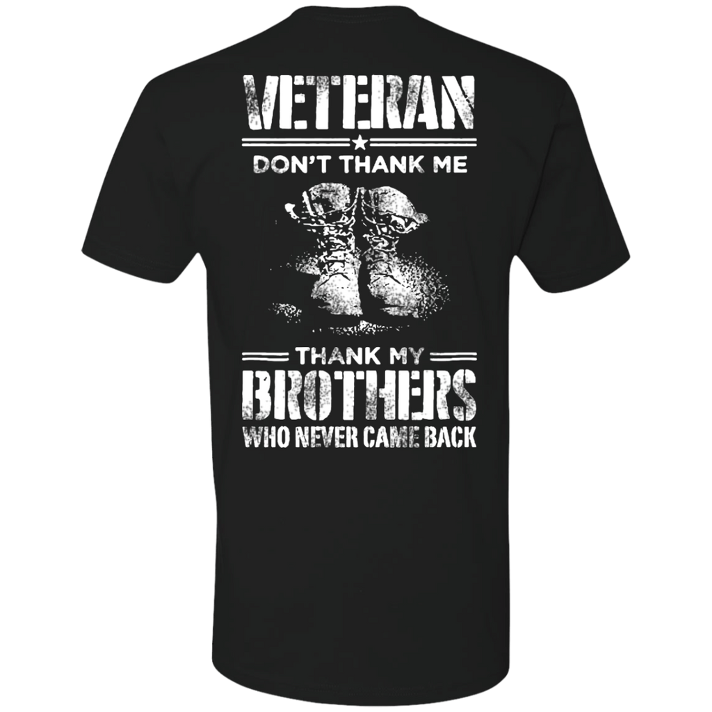 best seller veteran don't thank me T-Shirt