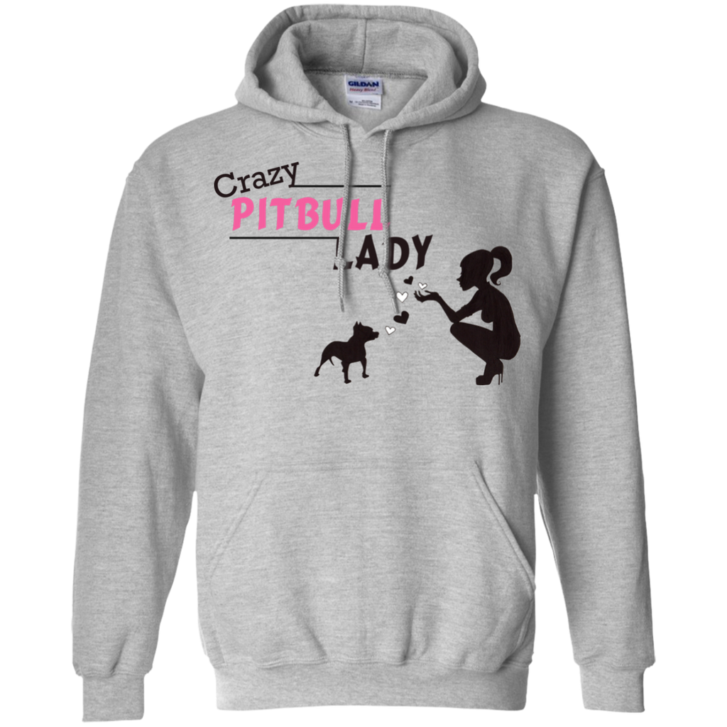 crazy pitbull lady T-Shirt