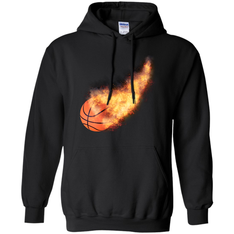flaming basketball T-Shirt