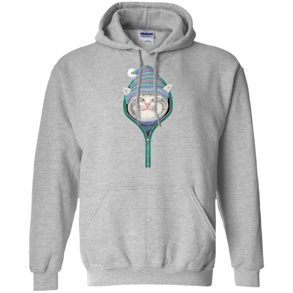cat in the zip sweatshirt T-Shirt