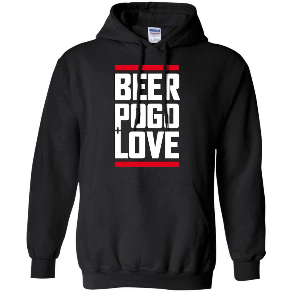 beer, pogo & love black T-Shirt