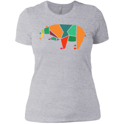 fishing bear colourful vintage T-Shirt