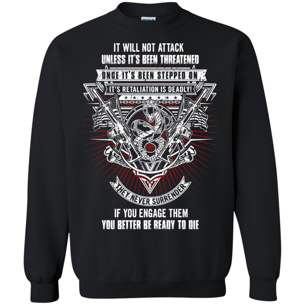it will not attack...navy T-Shirt