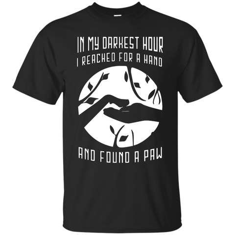 i reached for a hand and found a paw T-Shirt