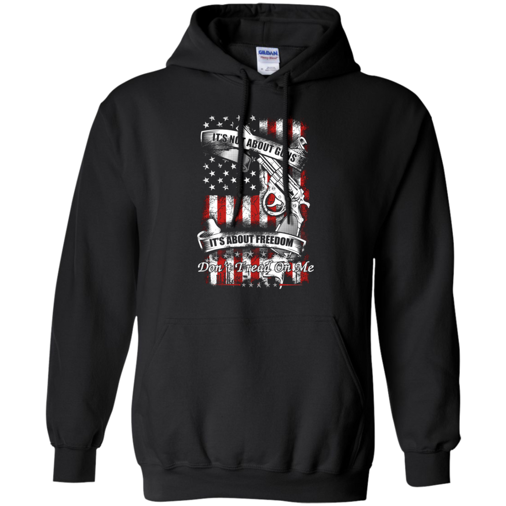 it's not about guns, it's about freedom, don't tread on me T-Shirt