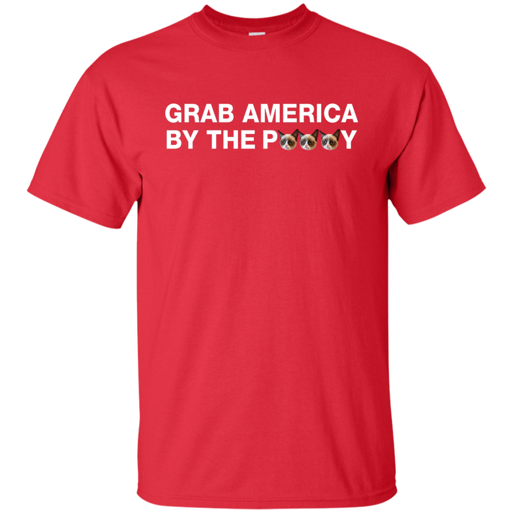 funny grab america by the pussy T-Shirt