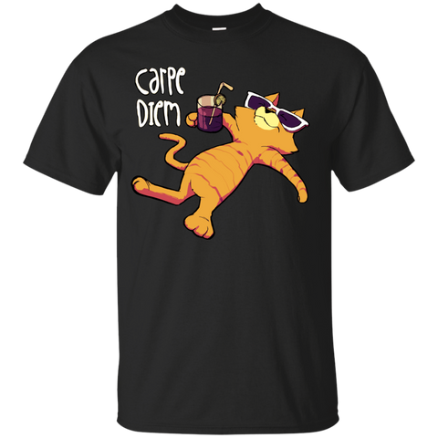 carpe diem cat style T-Shirt