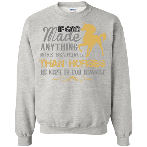 if god made anything more beautiful than horses  T-Shirt