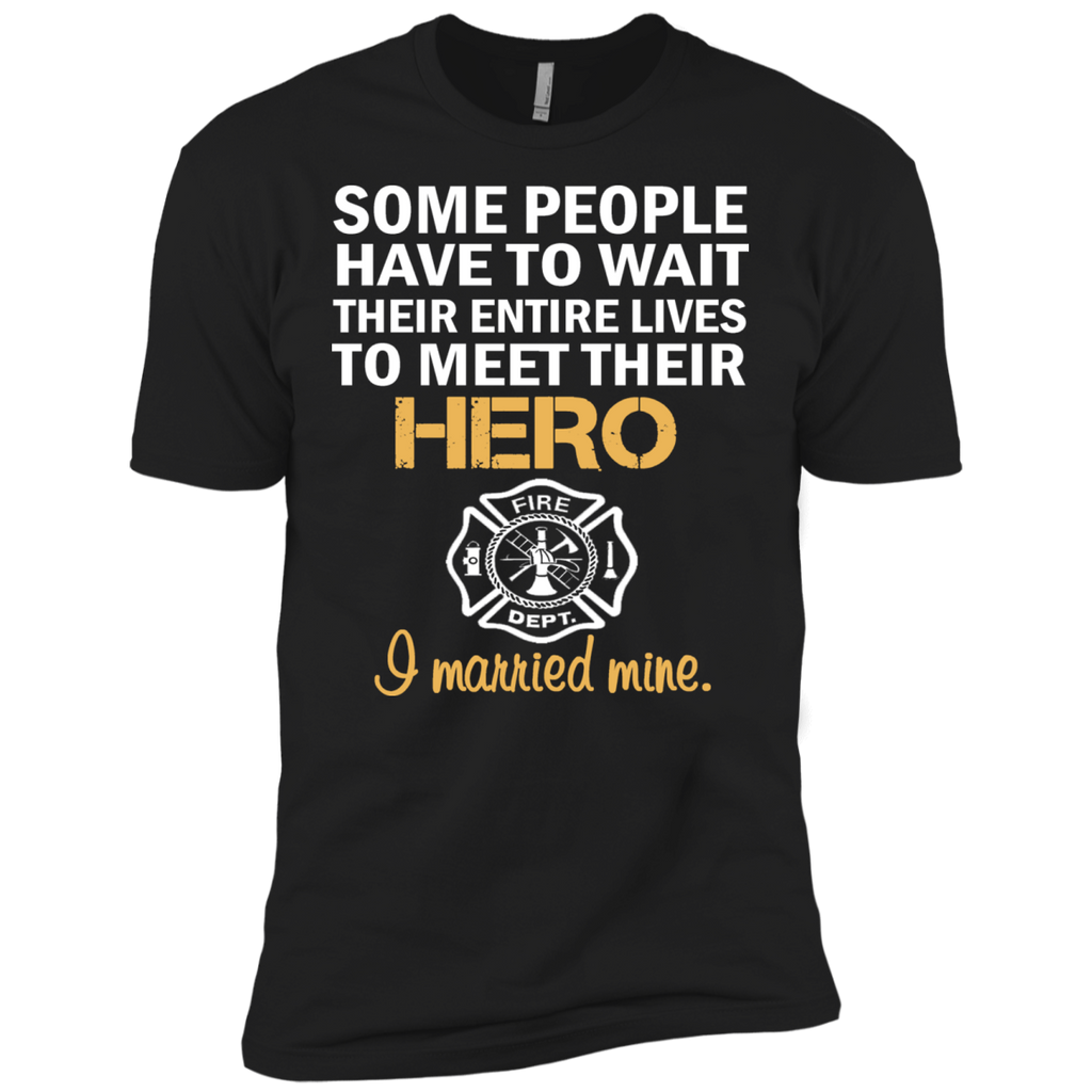 firefighter's wife matching family T-Shirt