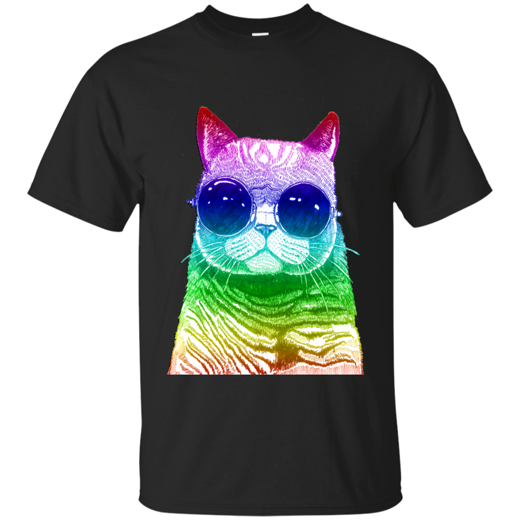 coolour cat sweatshirt T-Shirt