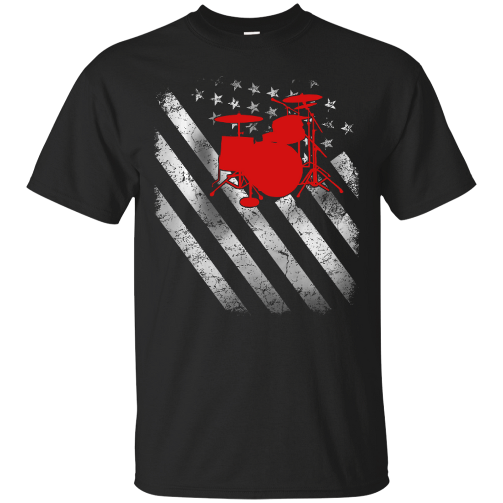 america flag drum T-Shirt