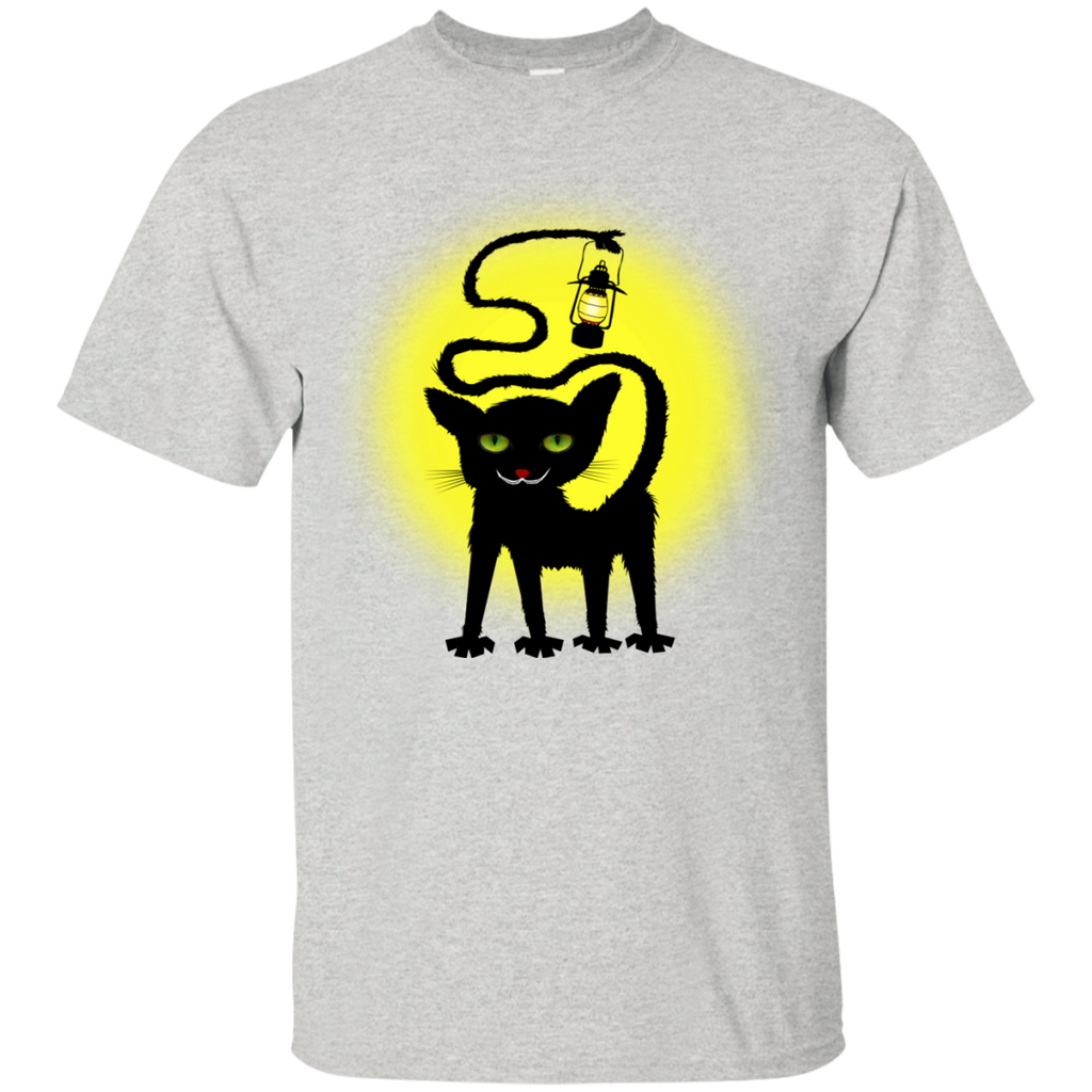 blackcat with light sweatshirt T-Shirt