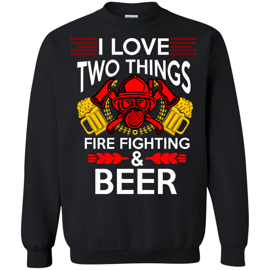 firefighter and beer T-Shirt