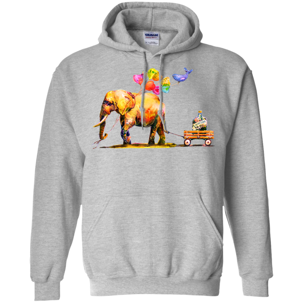 elephant loves whale  funny T-Shirt