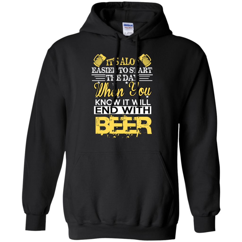 it’s alot easier to start the day T-Shirt