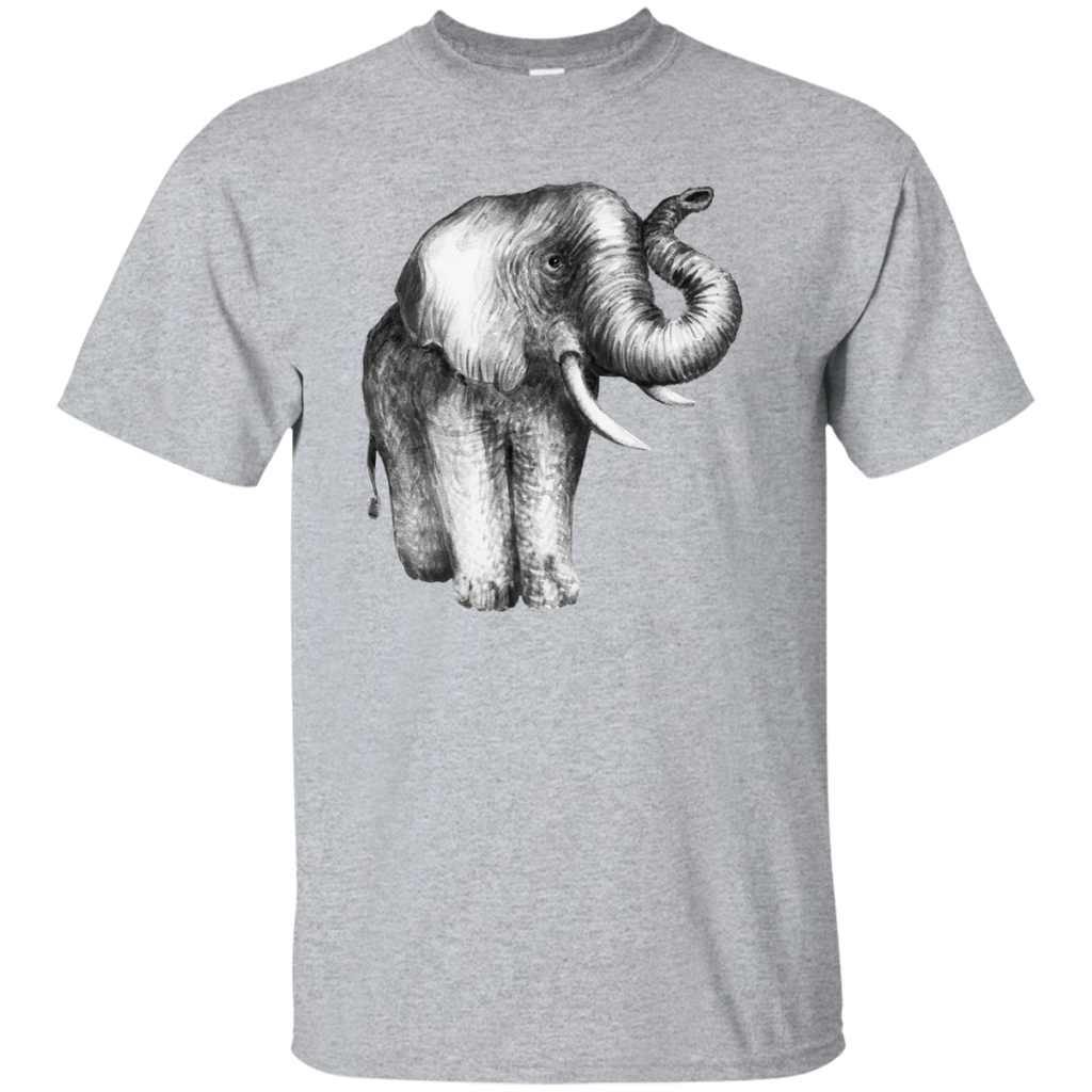 elephant in grey sweatshirt T-Shirt