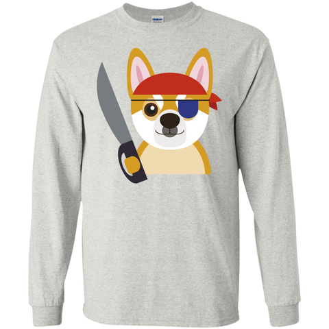 captain pirate shiba T-Shirt