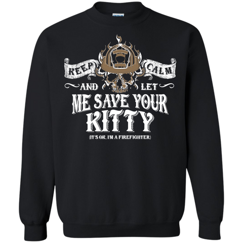 firefighter save your kitty 23 T-Shirt