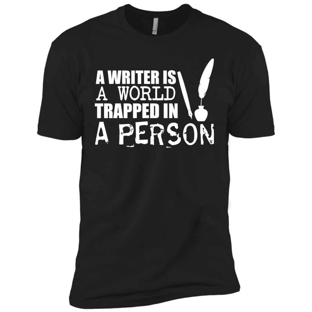 a writer is a world trapped in a person tshirt T-Shirt