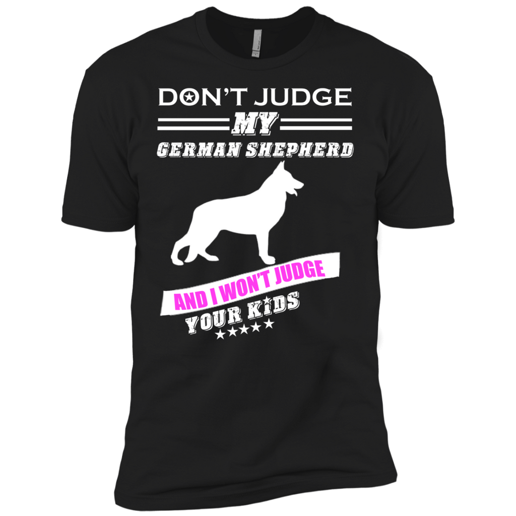don't judge my german shepherd T-Shirt