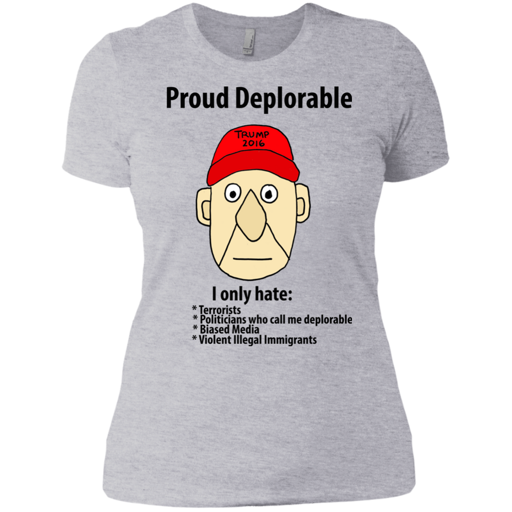 funny proud deplorable political cartoon sweatshirt T-Shirt