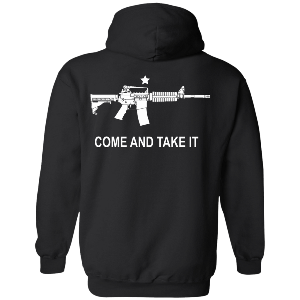 black ar-15 come and take it T-Shirt