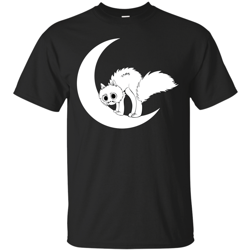 cat on moon sweatshirt T-Shirt