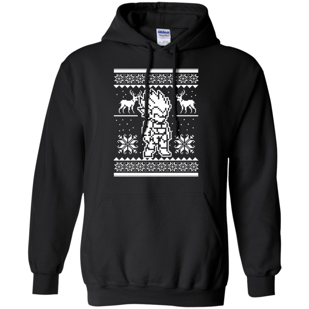 christmas saiyan prince ugly sweater holiday sweater T-Shirt