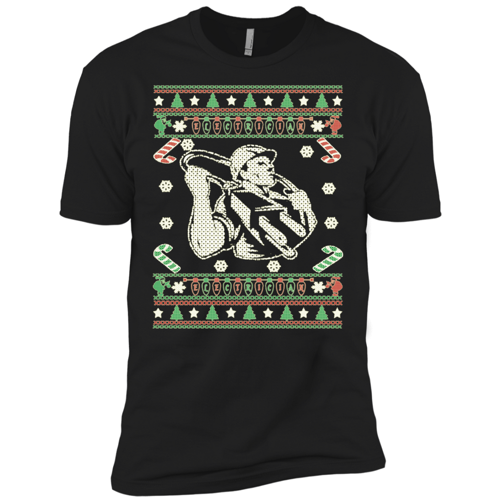 electrician - merry christmas holiday sweater T-Shirt