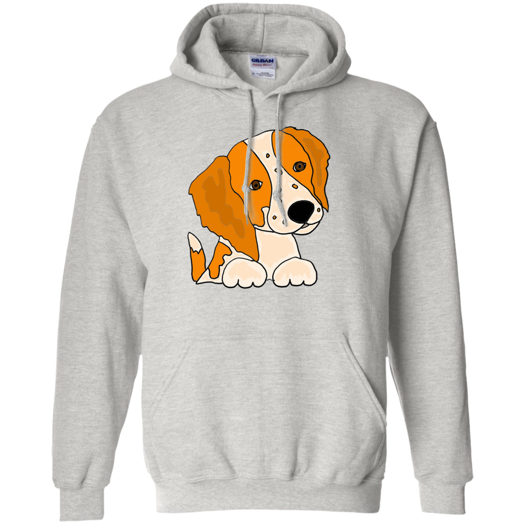 cute artistic brittany spaniel puppy dog art T-Shirt