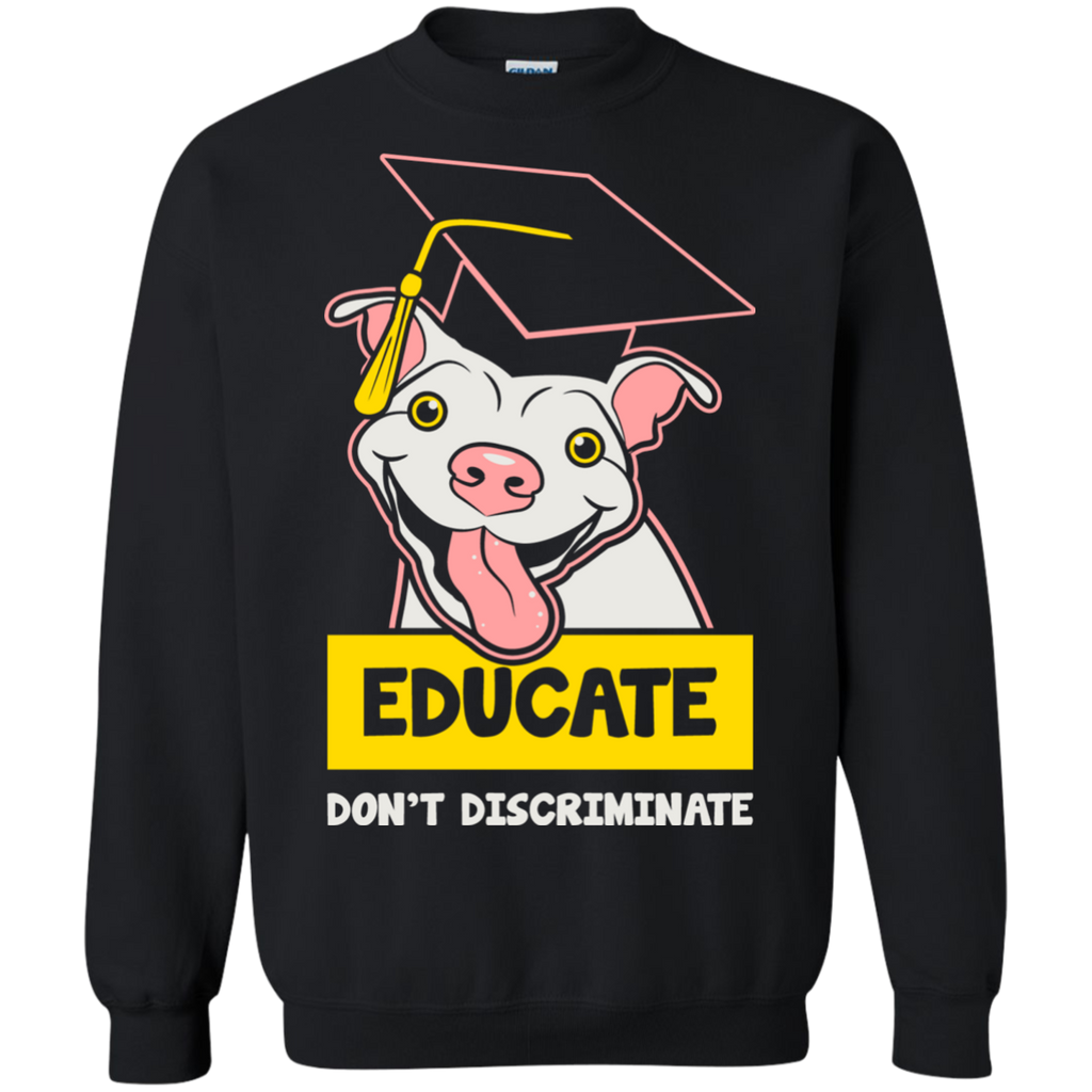 educate pitbulls T-Shirt