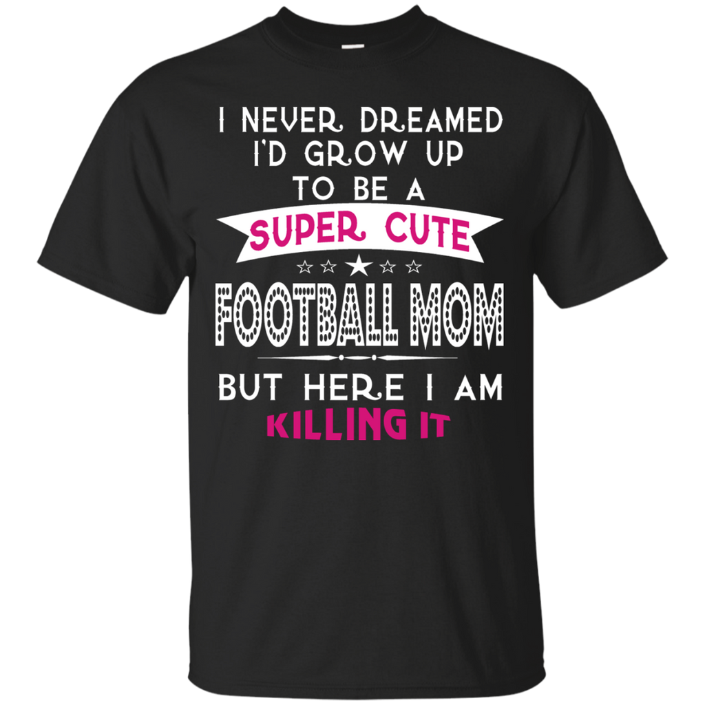 a super cute football mom T-Shirt