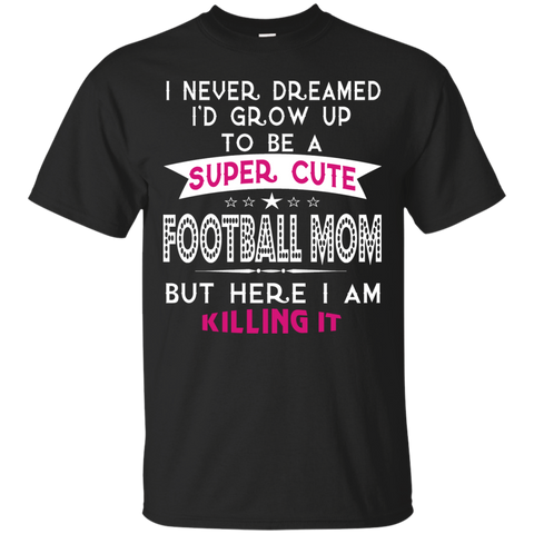 a super cute football mom T-Shirt