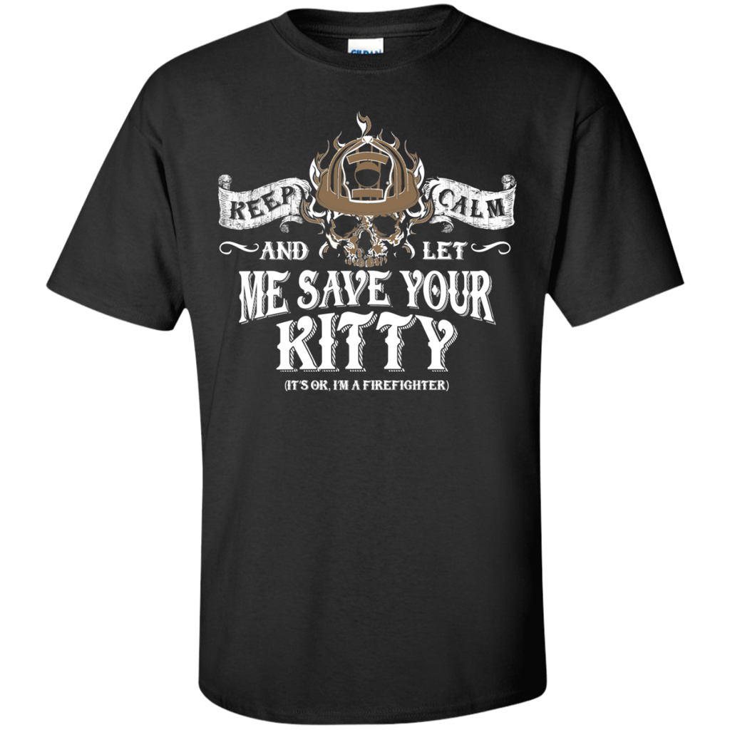 firefighter save your kitty 23 T-Shirt
