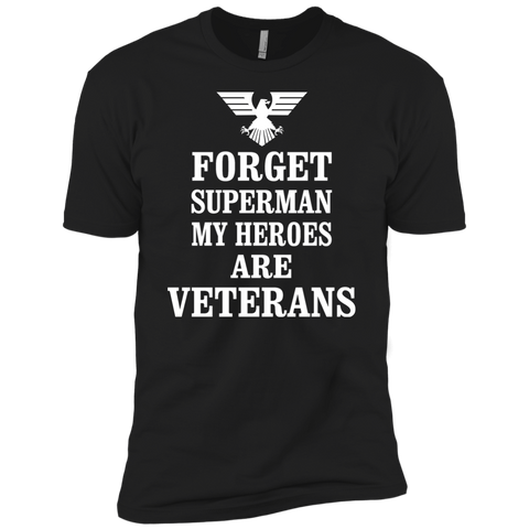 forget superman, my heroes are veterans T-Shirt