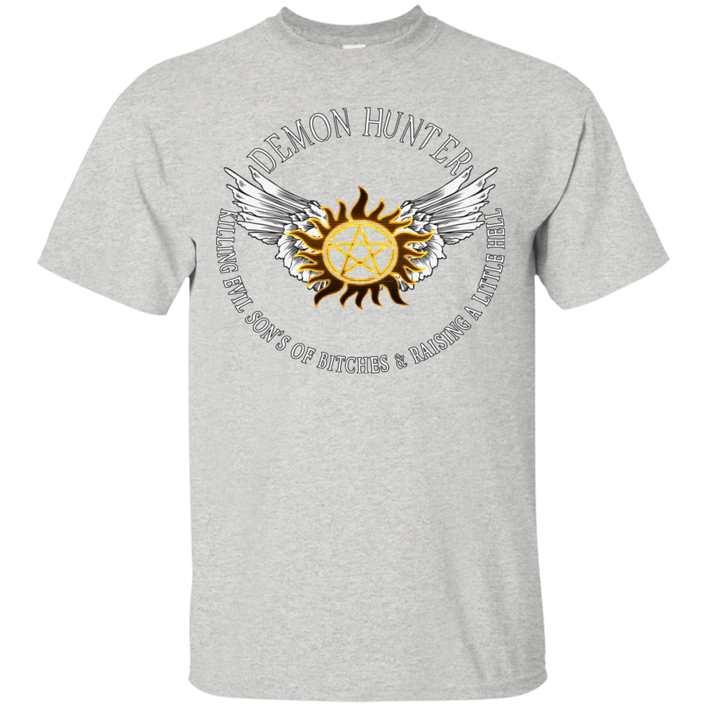 demon hunter  protection symbol flames 08 matching family T-Shirt