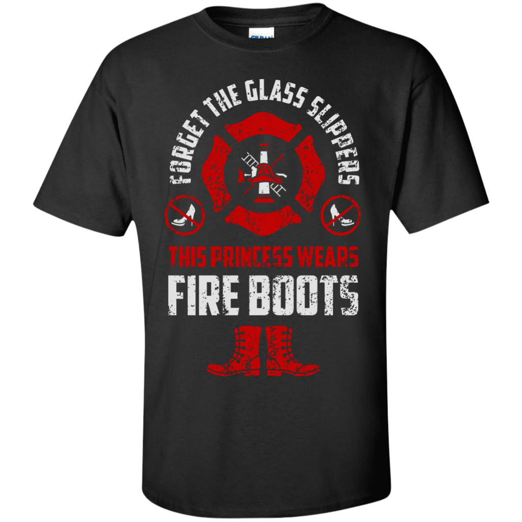 firefighter - forget the glass slippers. this princess wears fir 12 T-Shirt