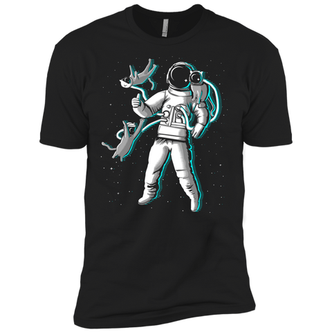 intergalactic cat fancy enthusiast -blue t- T-Shirt