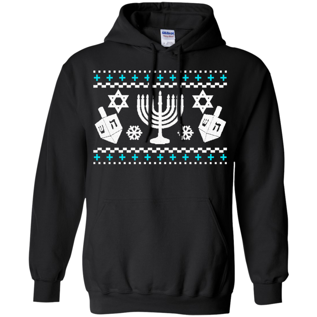 funny hanukkah ugly holiday sweater holiday sweater T-Shirt