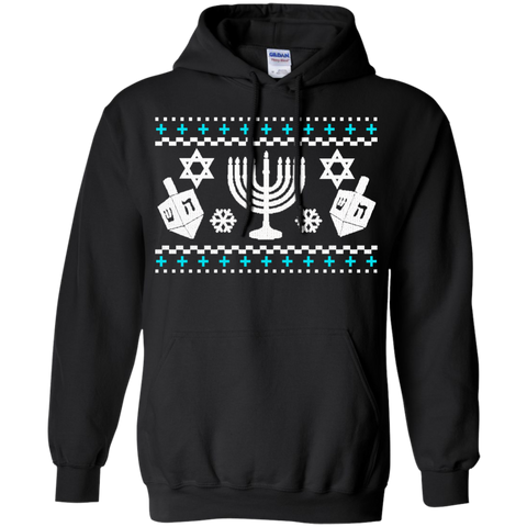 funny hanukkah ugly holiday sweater holiday sweater T-Shirt