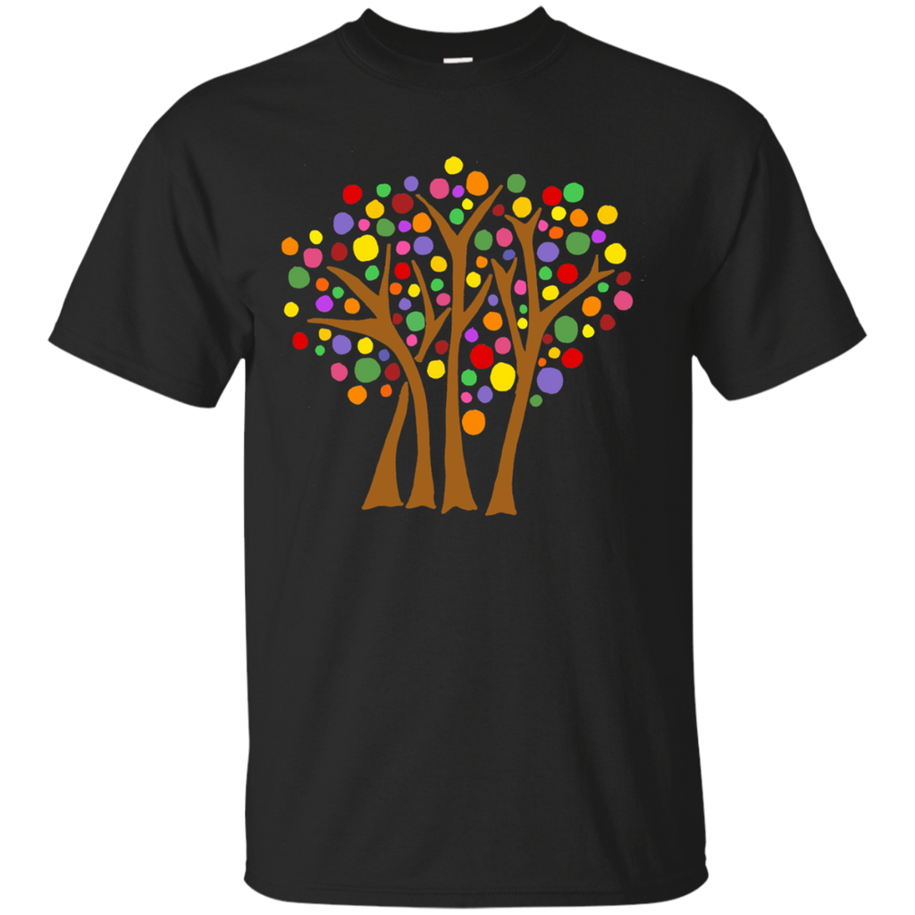 colorful bold trees abstract art nature sweatshirt T-Shirt