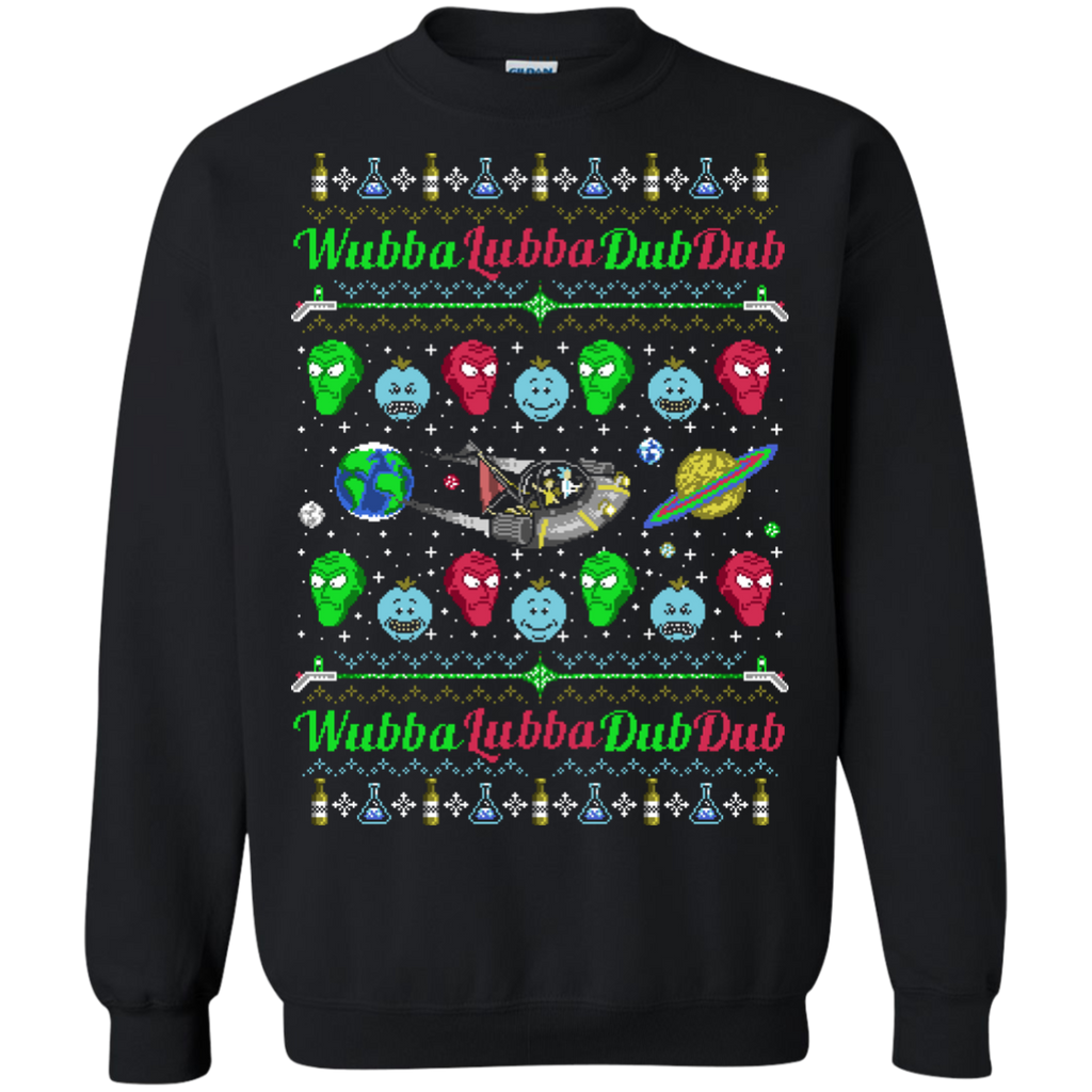 a very wubba lubba x-mas ugly christmas sweater T-Shirt