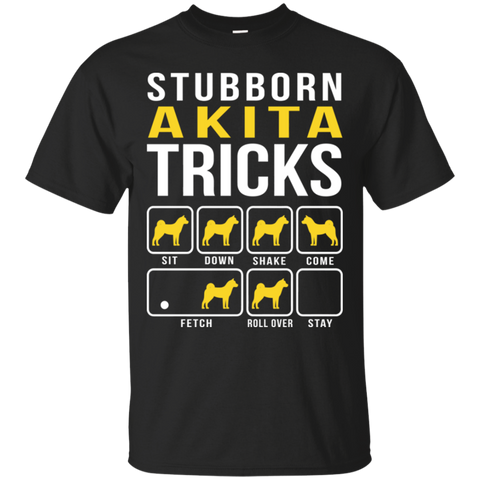 akita stubborn tricks T-Shirt