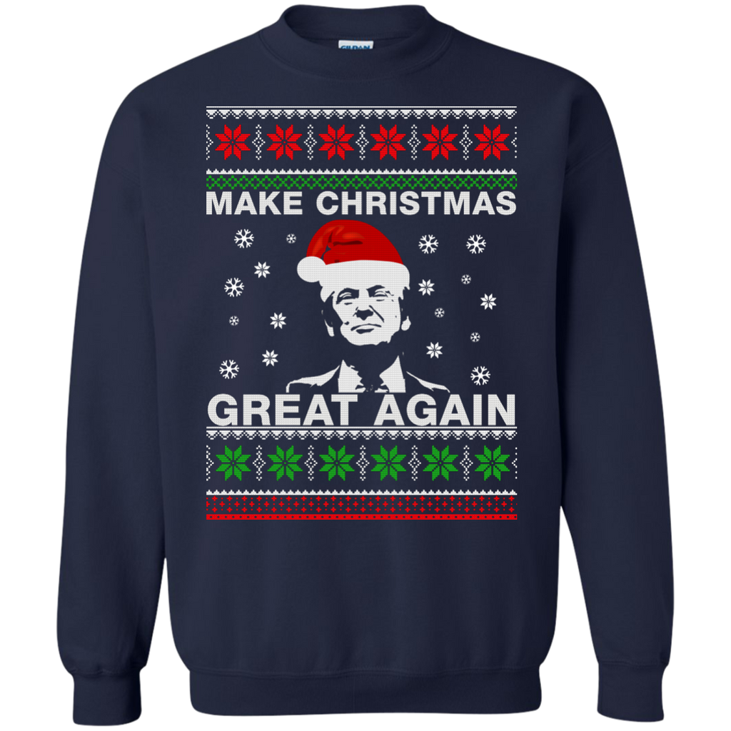 donald trump make christmas great again sweater, T-Shirt