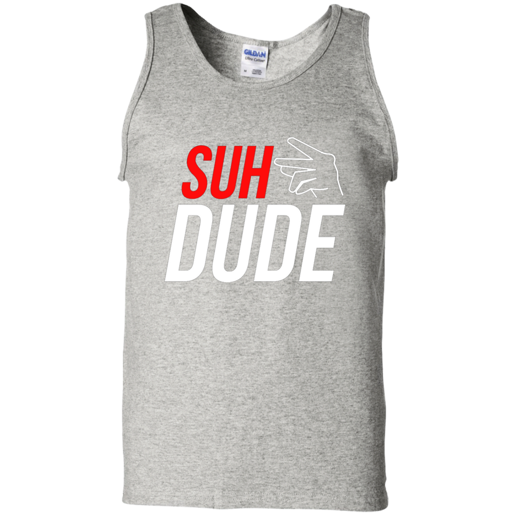 Popular Suh Dude Sup Dude Funny Meme Gift T-Shirt G220 Gildan 100% Cotton Tank Top