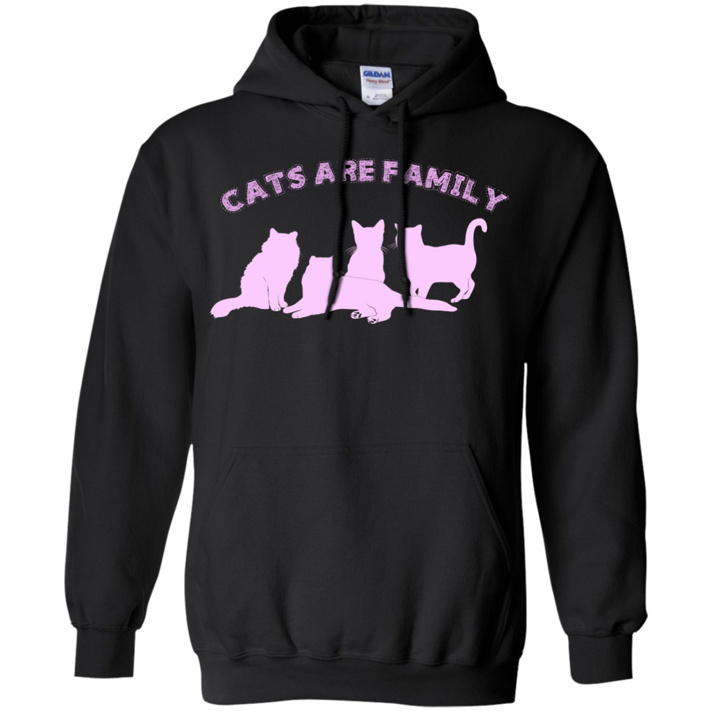 cats are family (pink) sweatshirt T-Shirt