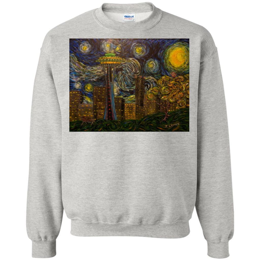 dedication to van gogh- seattle starry night sweatshirt T-Shirt