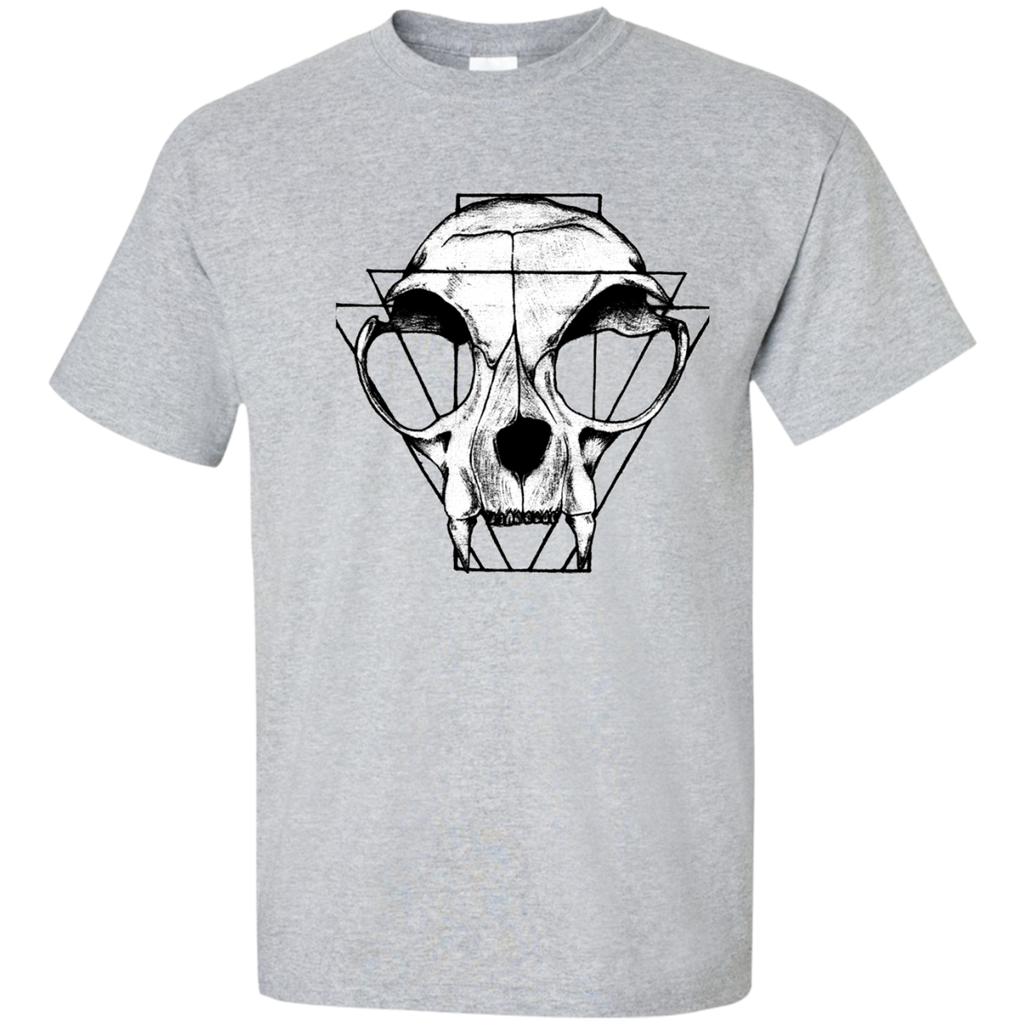 cat skull t- T-Shirt